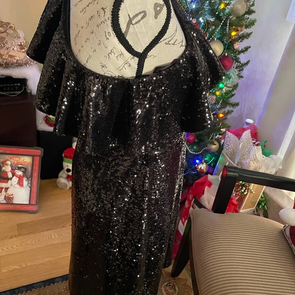 NWT Michael Kors Sequined Dress - Picture 13 of 16